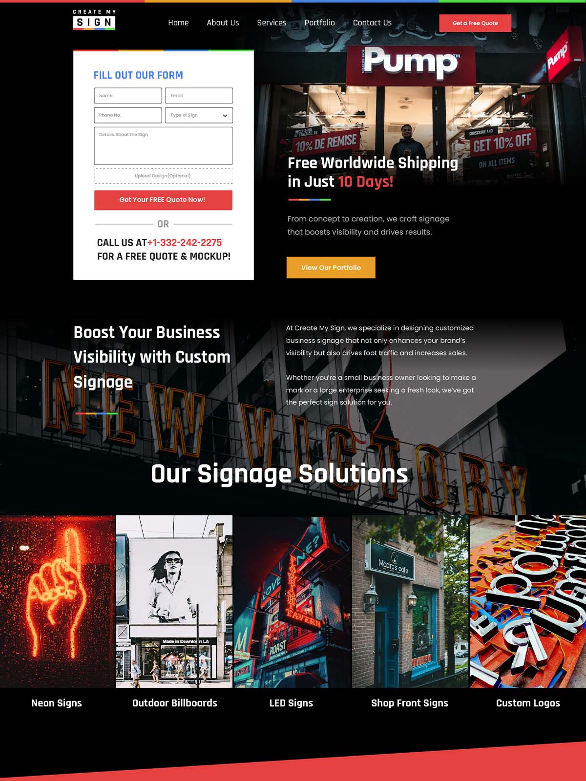 eCommerce and B2B Web Development Mockup